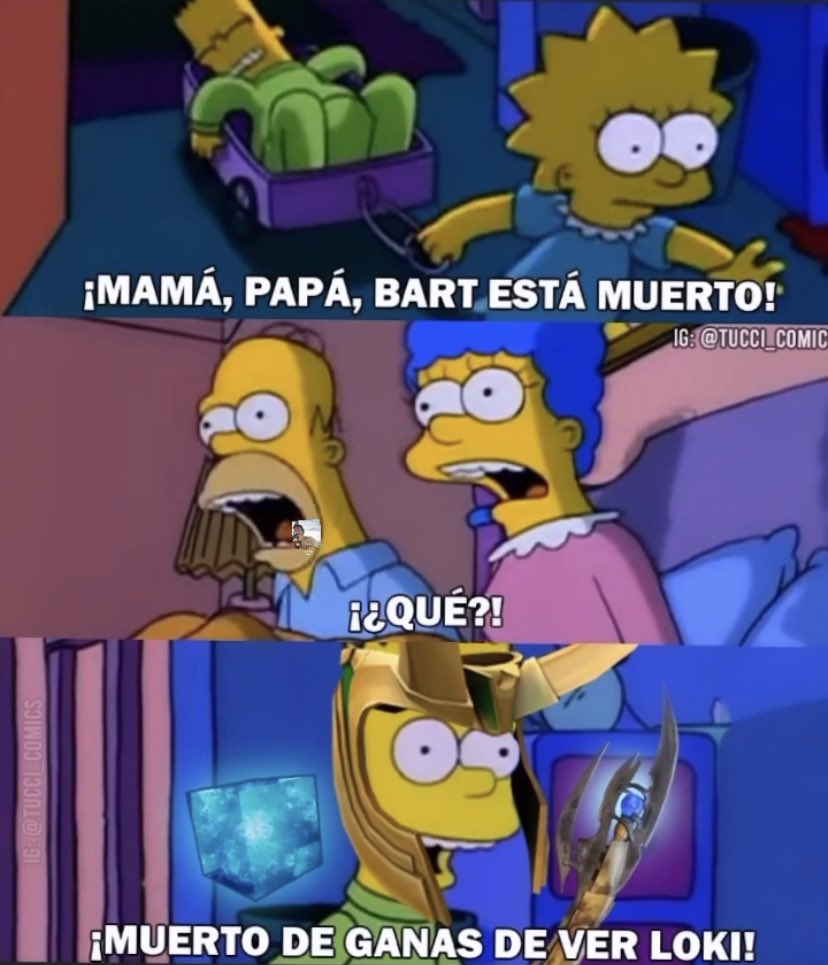 Todos muriendo de ganas por que sea miércoles de #Loki