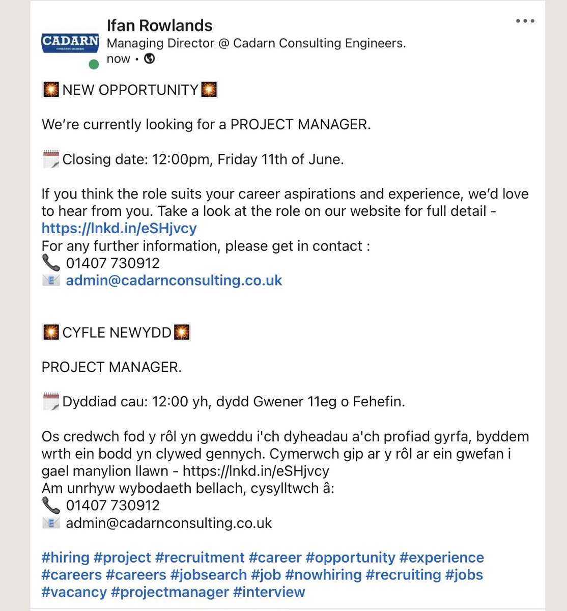 CadarnConsulting Ltd (@cadarn_2014) on Twitter photo 
