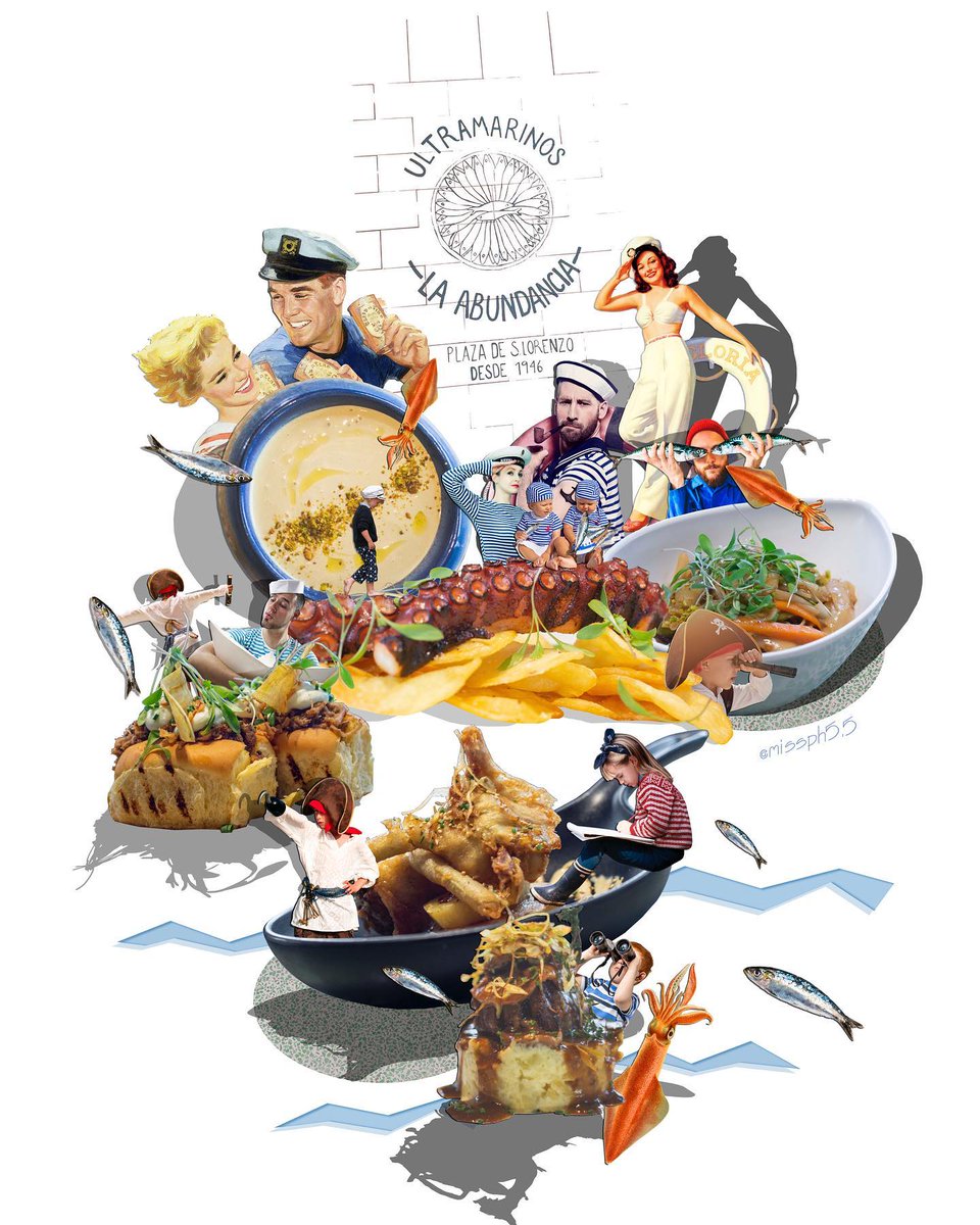 Arte sobre nuestro restaurante por <a href="/Missph5/">Miss- PH</a>.5 ❤️❤️❤️

<a href="/LaVidaEnTapas/">La Vida</a> #Sevillahoy #TDSGastro #TdsActualidad #GastronomiaSevilla #food #foodporn #Seville #tapas #slowfood #Gastro #Arte #ElSardineroTapas #SameSameButDifferent