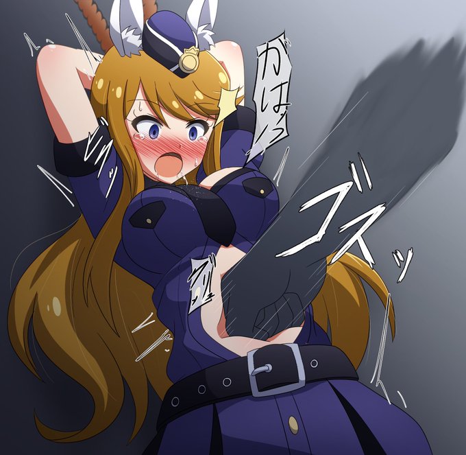 skebより、バニーガール恵美が闇組織に捕まって腹パン拷問ピンチ。
警察はやっぱりヤバい組織でヤバいことされちゃいそうでそそりますね… 