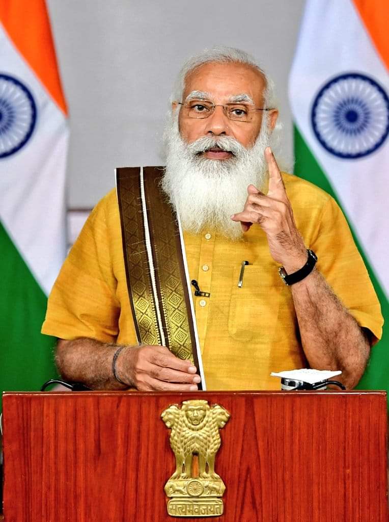 देश के यशस्वी प्रधानमंत्री श्री 
<a href="/narendramodi/">Narendra Modi</a>
 जी ने गरीब कल्याण अन्न योजना को दिवाली तक आगे बढ़ाए जाने का जन हितेषी निर्णय लिया है।इससे 80 करोड़ से अधिक देशवासियों को प्रतिमाह मुफ्त राशन मिलेगा।महामारी के समय में केंद्र सरकार प्रत्येक जरूरतमंद परिवार के साथ पूरी ताकत से खड़ी है