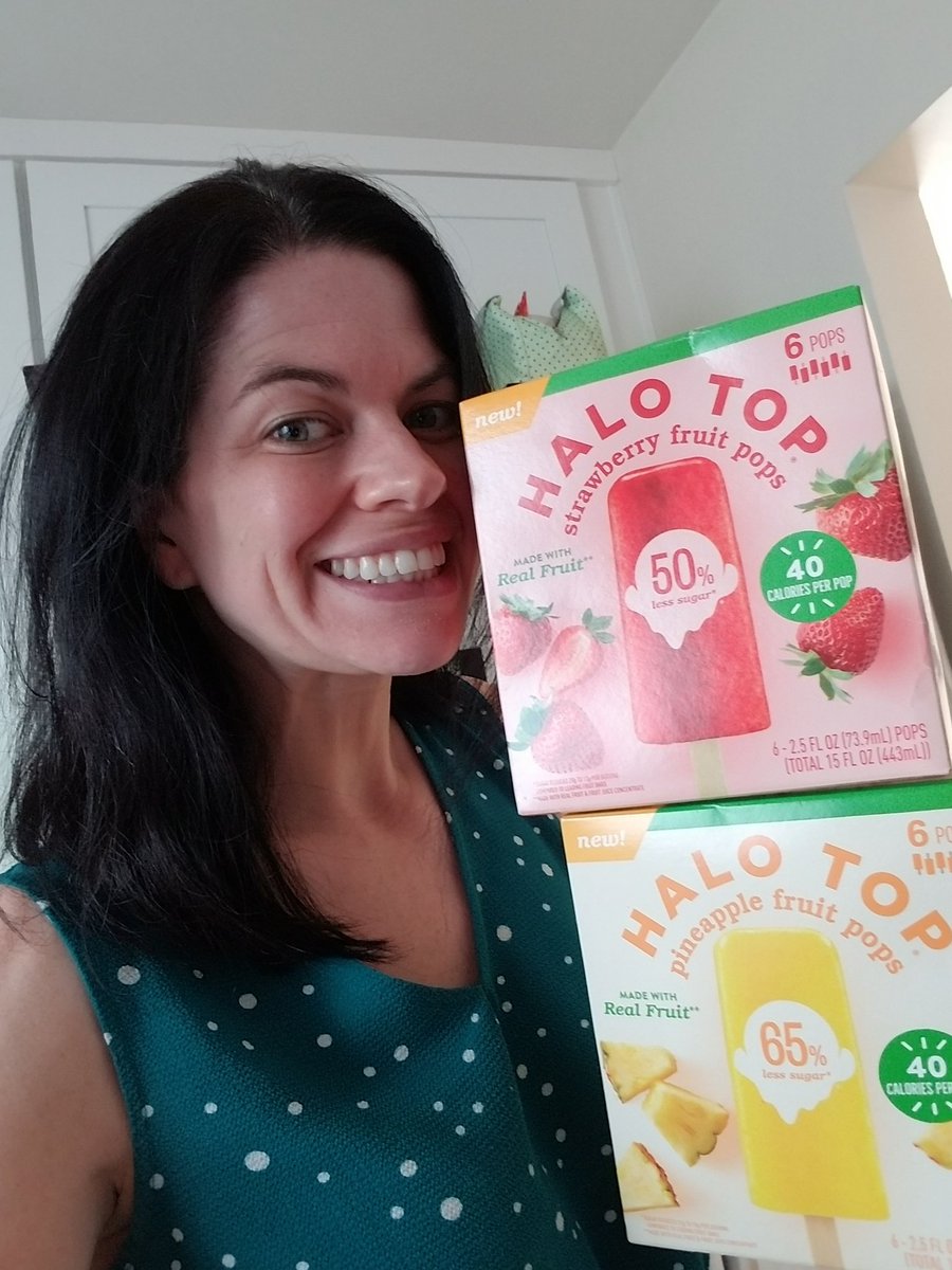 Really loved these <a href="/HaloTopCreamery/">Halo Top</a> fruit pops that I got to sample and share through <a href="/RippleStreetInc/">Ripple Street, Inc.</a>
They are made with real fruit, thus why they are true to their flavor, taste super fresh and are only 40 cals ea. 
#HaloTopFruitPopPack #sponsored