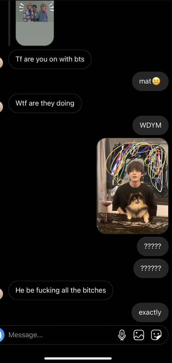 vaquerorry's tweet image. yuh tae goatted af