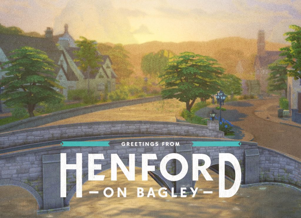 simotional's tweet photo. The new world: Henford-on-Bagley sounds very British / Medieval to me? It’s clearly countryside based but I’m not sure if new animals will necessarily be added? They may go down the more historical route... #TheSims #Sims4 https://t.co/tLb9Vo3eGT