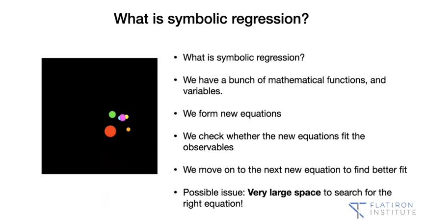 acmeducation's tweet image. What is #SymbolicRegression? Find out in Shirley Ho&apos;s #ACMTechTalk (live now or check it out on demand later).