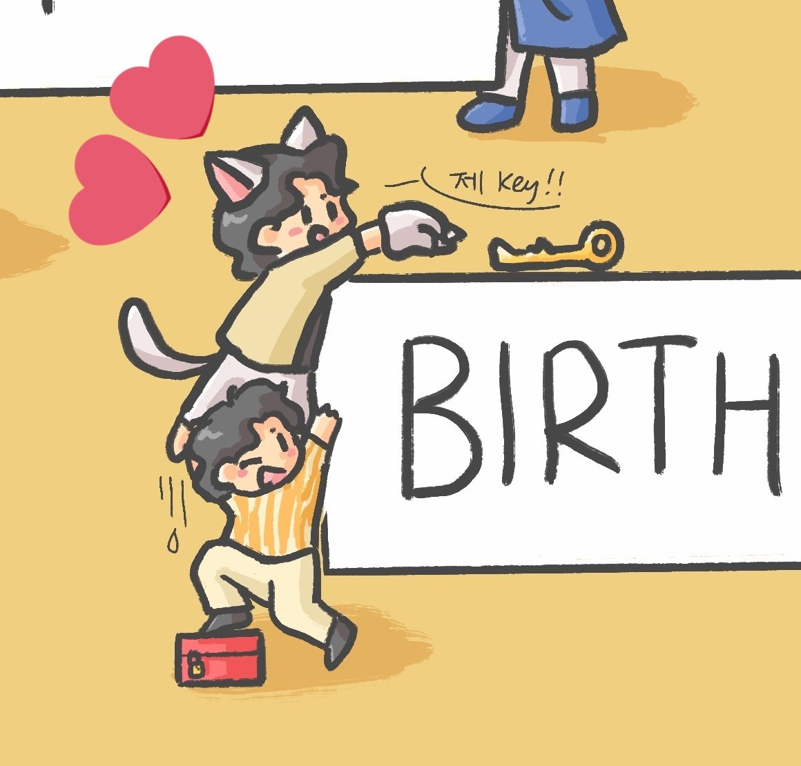 yellowskies64's tweet photo. @ygent_official HAPPY BIRTHDAY SIR 
#원카인의전부_은지원생일축하해
STAY HEALTHY AND HAPPY!!! 
#소고예사_은지원_생일축하해
Also pls share more cat ears jiwon cmon don't be shy https://t.co/gNmr2QYMYW