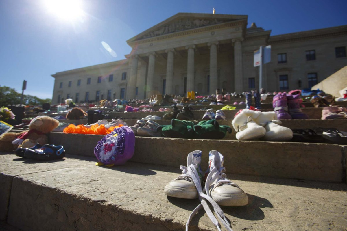 Women's Health Clinic (@whcwpg) on Twitter photo All WHC sites will be closed today from 11am-12:45pm for an internal ceremony honouring the 215 children who never came home. We have notified patients to cancel or change appointments. The clinic will re-open to the public following the ceremony.
Image credit: <a href="/WinnipegNews/">Winnipeg Free Press</a> All WHC sites will be closed today from 11am-12:45pm for an internal ceremony honouring the 215 children who never came home. We have notified patients to cancel or change appointments. The clinic will re-open to the public following the ceremony.
Image credit: <a href="/WinnipegNews/">Winnipeg Free Press</a>