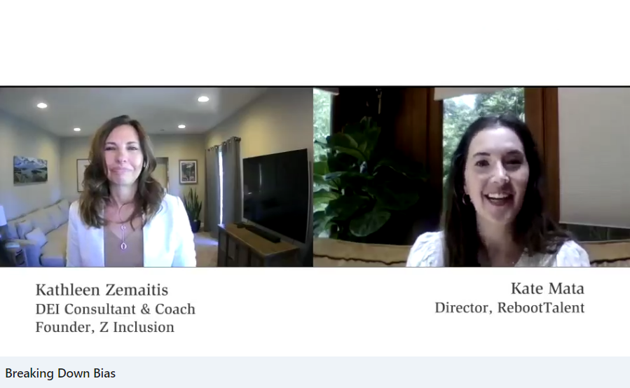 Thank you Kate Mata, <a href="/Mindlance/">Mindlance</a> and <a href="/reboot_talent/">reboot_talent</a> for shining a light on #diversity and #inclusion in the workplace, and for inviting me to share my perspective on how #bias impacts our diverse #community of #women. #inclusionmatters #ZInclusion linkedin.com/company/mindla…