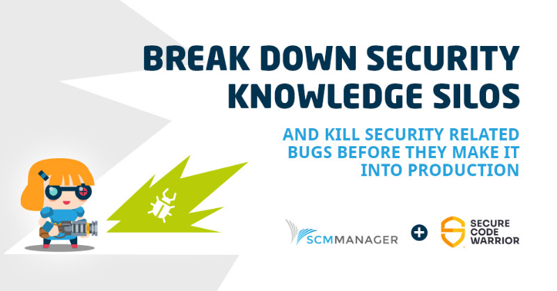 cloudogu's tweet photo. The number of cyber-threats continues to grow. That's why #security of application is important. The #SecureCodeWarrior plugin for #SCMManager helps you to continuously learn through micro-learning and gamification.