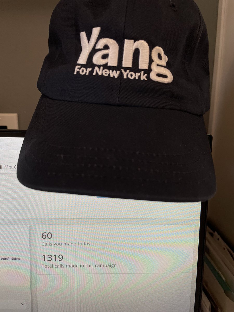 TyrenePamstein's tweet photo. #PhonebankForYang β Putting in my time before I start work today. There are definitely still undecideds out there. If you want to make a difference, the time is NOW. Letβs go! ππ https://t.co/5zkYZbTSH5 https://t.co/IC3q1gYCiZ
