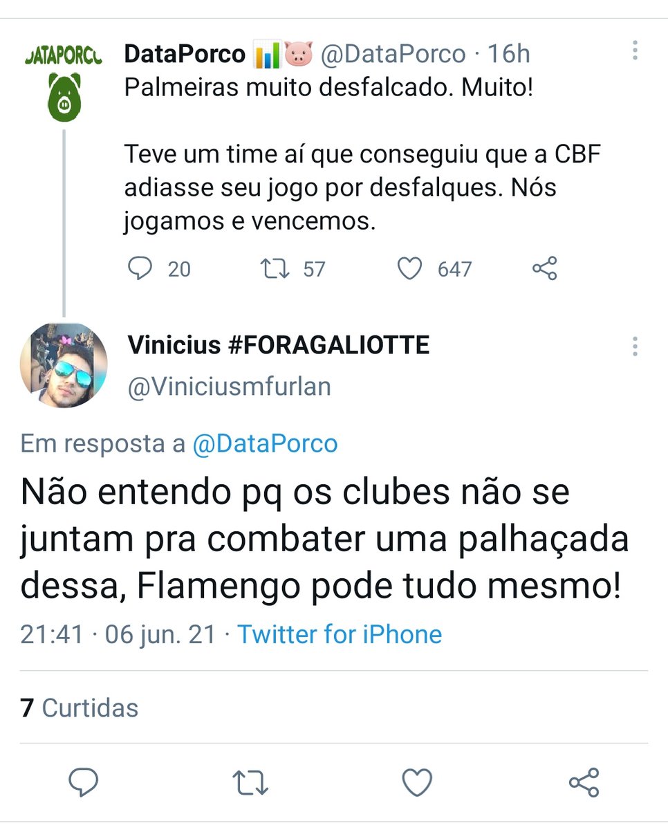 Recibo_CRF's tweet photo. Flamengo pode tudo mesmo, inclusive fazer rabicó falar sem pensar e passar vergonha...

#recibo #Flamengo https://t.co/zLN40B6DzG