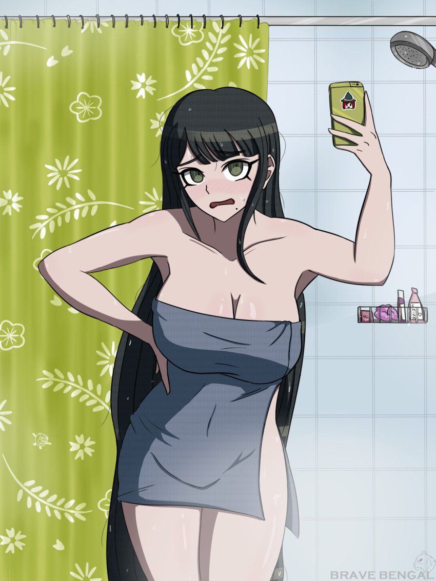 Early morning post workout shower pic, hope Tenko didn't accidentally post this to her socials.