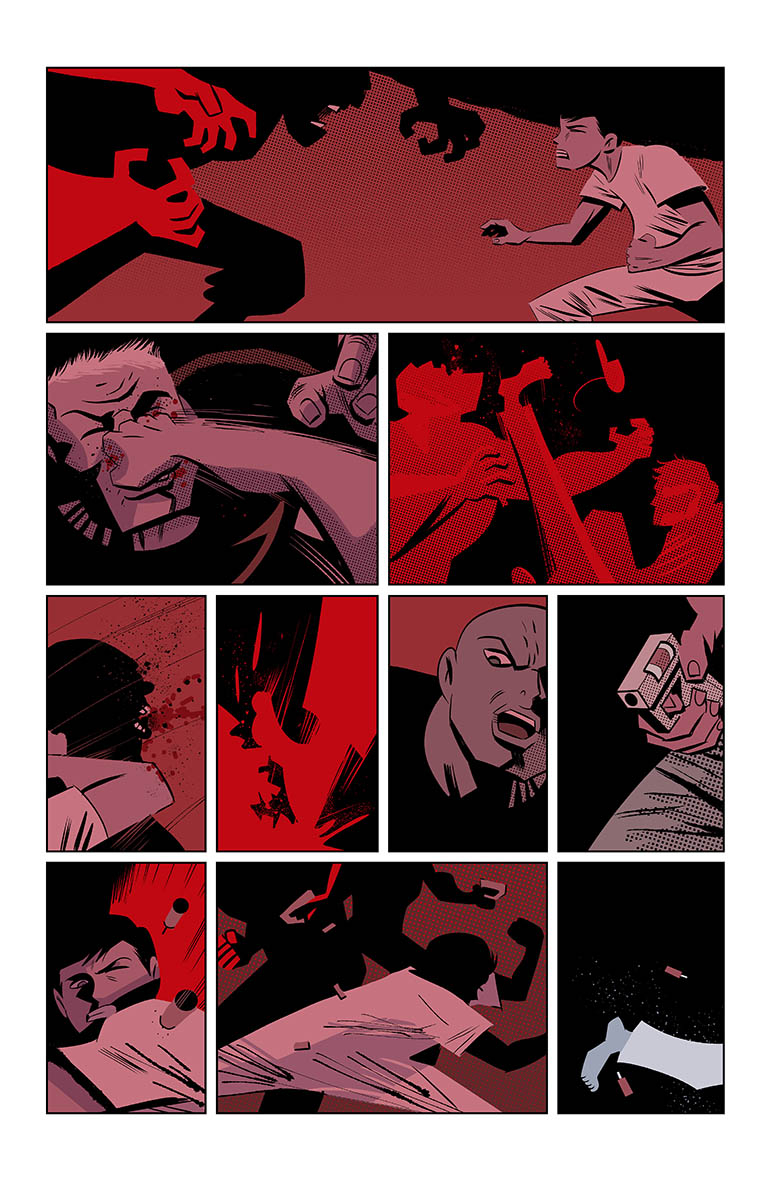 polarcomic's tweet photo. #ParanoiaKiller page #WIP
The 3rd #ParanoiaKiller issue is avaliable in https://t.co/2Nw5bHlQog. English and Spanish, you set the price.
https://t.co/APp3CbiK4C
#indiecomics #panelsyndicate #SciFi https://t.co/22qkR4v3IA
