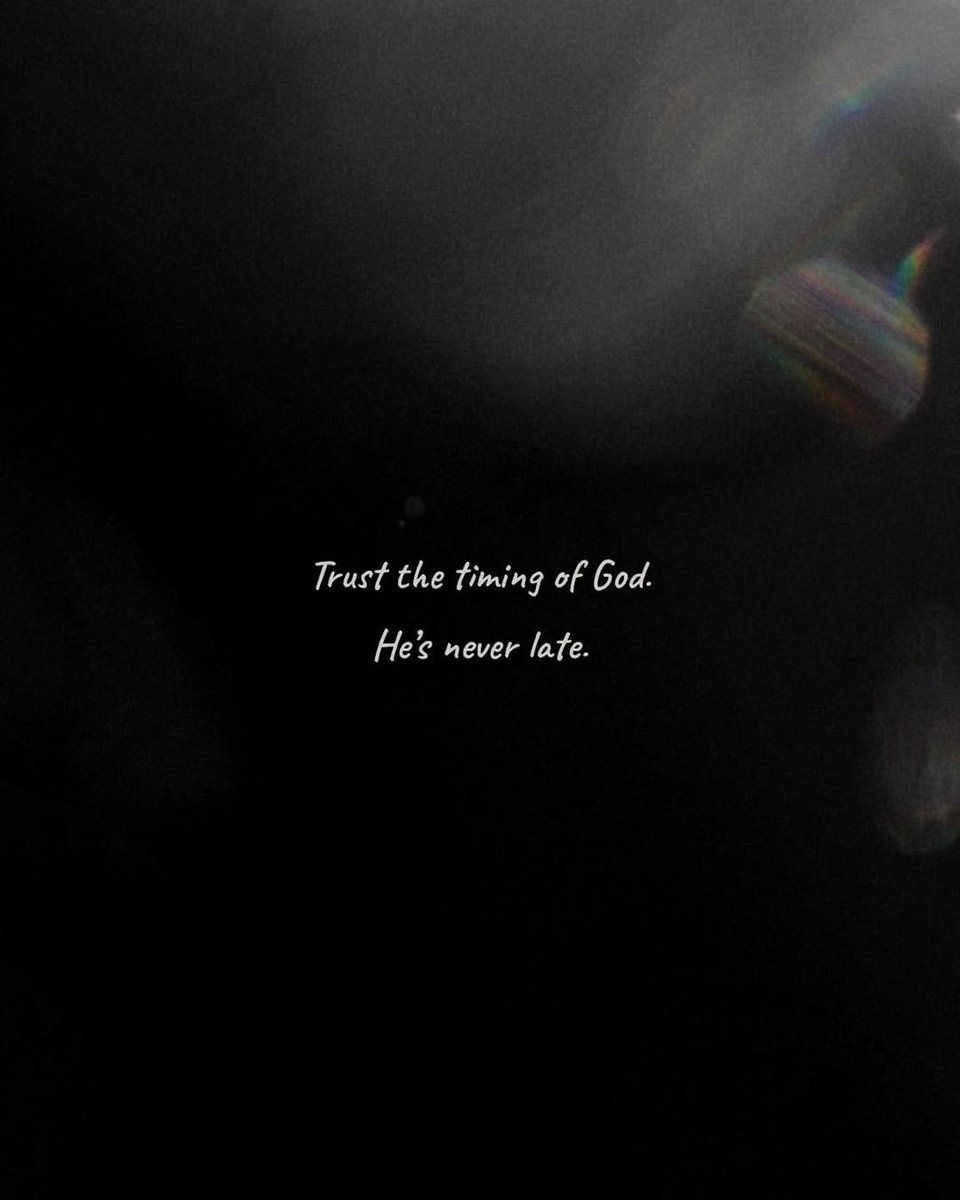 remnantph's tweet photo. God is not late. He’s an on time God. His timing is perfect. https://t.co/IjBAuOYtcG