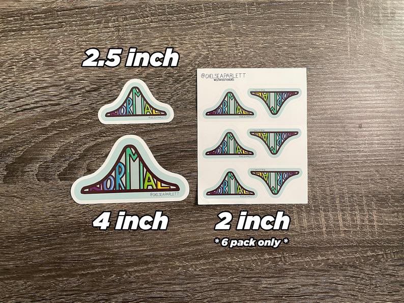 ChelseaParlett's tweet image. Do you love statistics stickers? And like or tolerate me??

You can get some awesome stickers and directly support me by buying them from my ✨NEW✨ Etsy shop😍

The 3 distribution stickers are already up, and more are coming soon 🥳

etsy.com/shop/ChelseaPa…