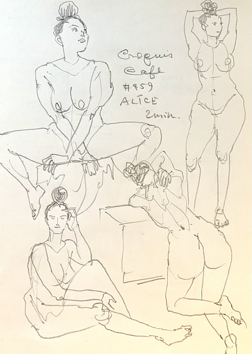#croquiscafe 
459 Alice
ふがー。 