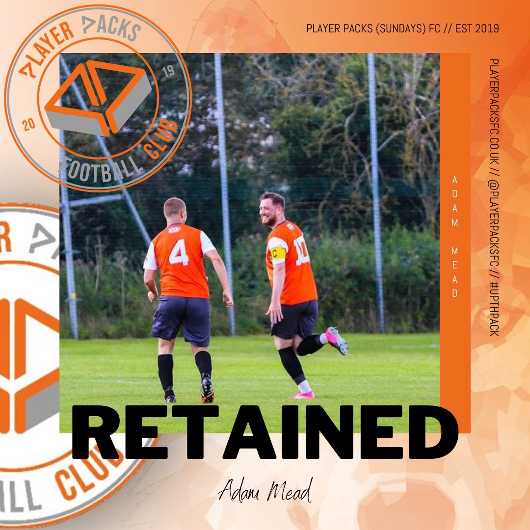 PlayerPacksFC's tweet photo. π RETAINED!
π€ ADAM MEAD
One of the best dead ball takers to grace the @HertsADSL, @AJMead11 goes #BackToPack for another season with us @PlayerPacksFC! Welcome back ledge! π§‘πΊ
#UTP #UpThePack #PlayerPacks #PlayerPacksFC #PPFC #Wolf #Pack #WolfPack #WelcomeToThePack https://t.co/vWbStOvEID