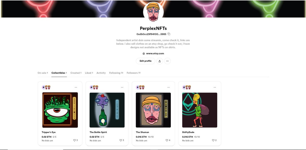 PerplexxArt's tweet photo. Goodmorning, #NFTcommunity! I'm gonna be out of service most of the day, so I won't be super active, but in the meantime come check out the #PerplexNFT collectioins on #Hicetnunc and #rarible
ποΈπ
ποΈ
https://t.co/2XJRuY1620
https://t.co/Vvqg3TXMZE
#cryptoart #NFT #NFTart https://t.co/SkzpD0CwdV
