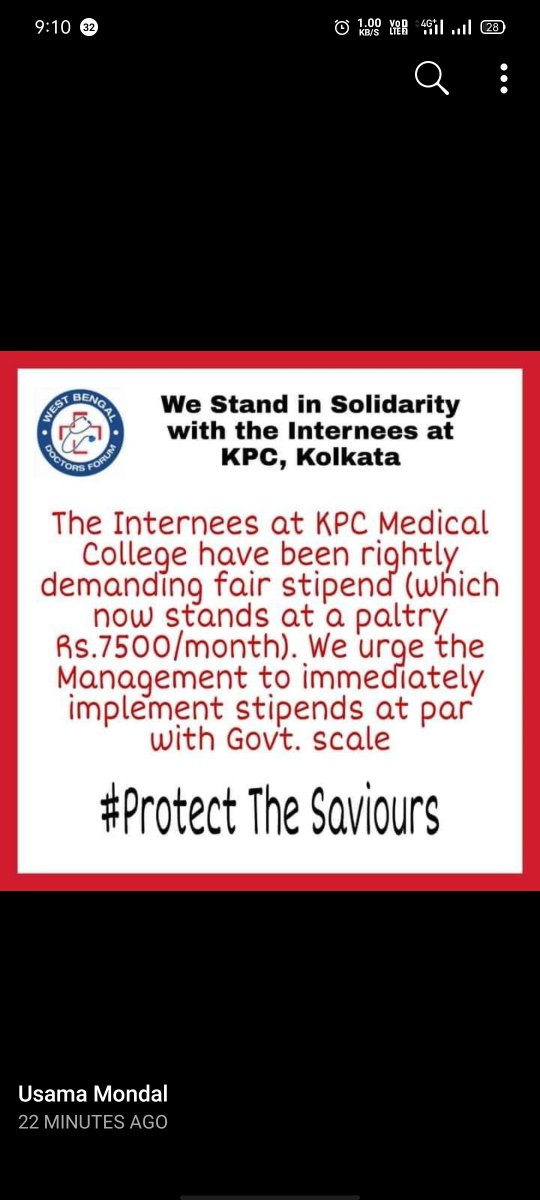 KhatoreNagendra's tweet photo. #FightForUrRight
#i_stand_with_KPC_medicos 
#we_stand_with_KPC_medicos
@Dr_ManishJangra @FAIMA_INDIA_ 
@drasmalhi 
@boneteacher https://t.co/WRIc1uDlUV