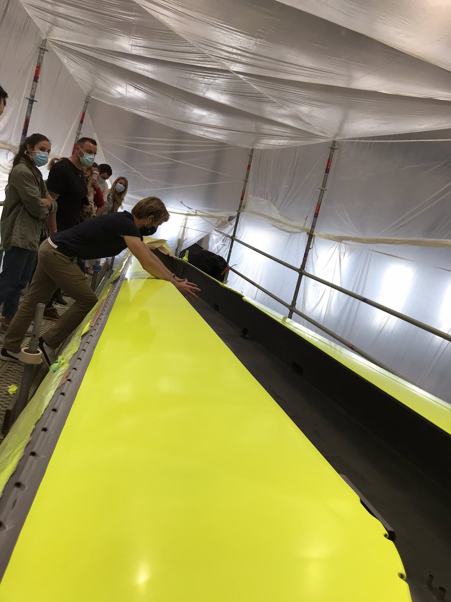 Merci <a href="/francoisgabart/">François GABART ⭐️⛵️⭐️</a> et les équipes de Mer Concept pour cette passionnante visite. Génial de découvrir les coulisses avant la mise à l’eau. Qu’il est bien choisi ce parrain de #PlaneteVoyages