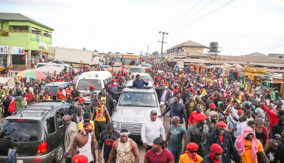 HHichilema's tweet photo. Someone: 

Copperbelt is a no go area for HH and UPND.

Kopala people: 

Hold my drink. https://t.co/DQyBBlTeJ8