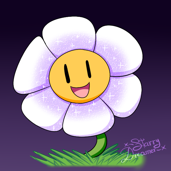 Flowey the Flower by Aidaita on DeviantArt