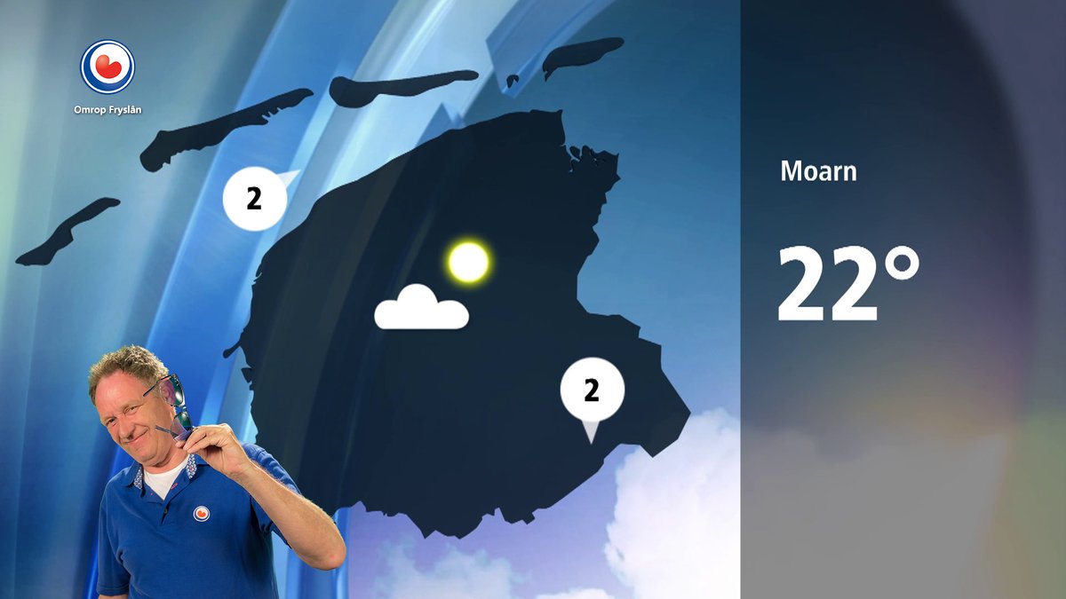 It waar foar tiisdei: folop sinne. ▶️ omropfryslan.nl/waar