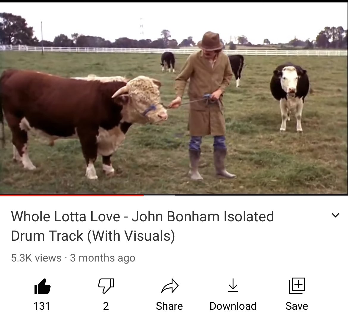 AskMe2Sub's tweet photo. HIGHLY ENTERTAINING: Whole Lotta Love - John Bonham Isolated Drum Track (With Visuals) https://t.co/xdEVw9O0xe https://t.co/wD9mqP2j6W