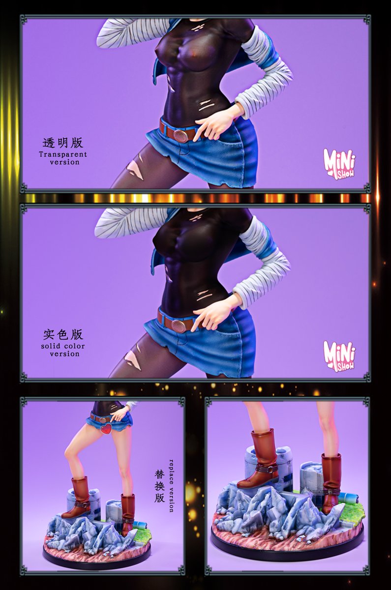 AotGk_official's tweet photo. Minishow - Android 18
https://t.co/JJh3AQEBTM
Manufacturer:Minishow
Material:Resin + Pu
Measurement:Heigth 30cm* Width 14cm* Length 14cm
Shipping Date:2021 Q3-Q4(July to October)
#Android18 #dragonballAndroid18 #dragonball #anime #gk #figure #collectibles #i_Hstoys https://t.co/lml2eOpNV2