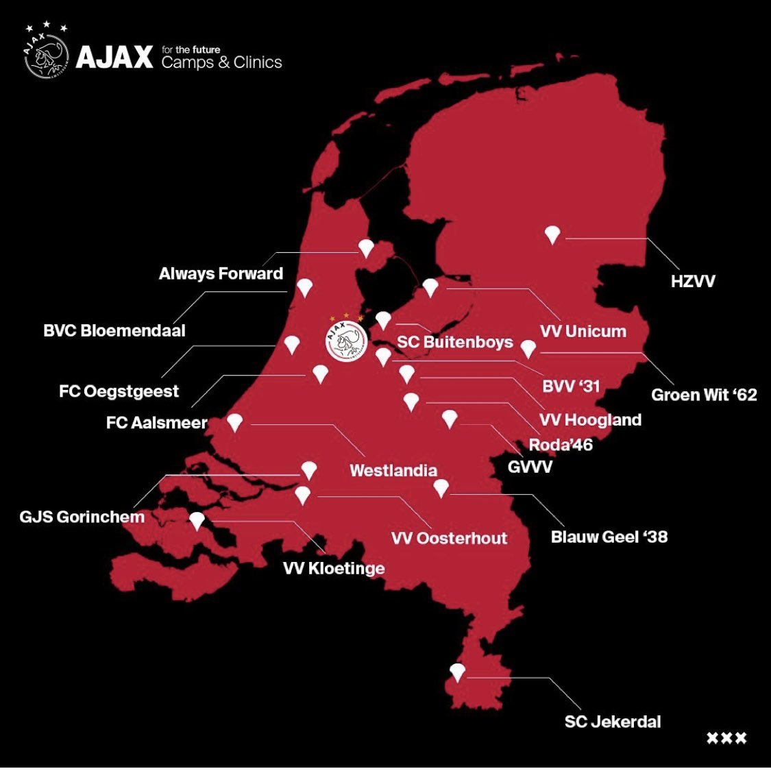 BVV_31's tweet photo. #bvv31 zet zichzelf op de kaart! 😃👍🏽
Heb jij je al ingeschreven voor de @ajaxclinics op onze club deze zomer? Check onze website voor alle info!
🟡🔵⚽️
#sportief #voetbal #zomerkamp #ajaxcampsandclinics #ajax https://t.co/nAYYHD5ws9