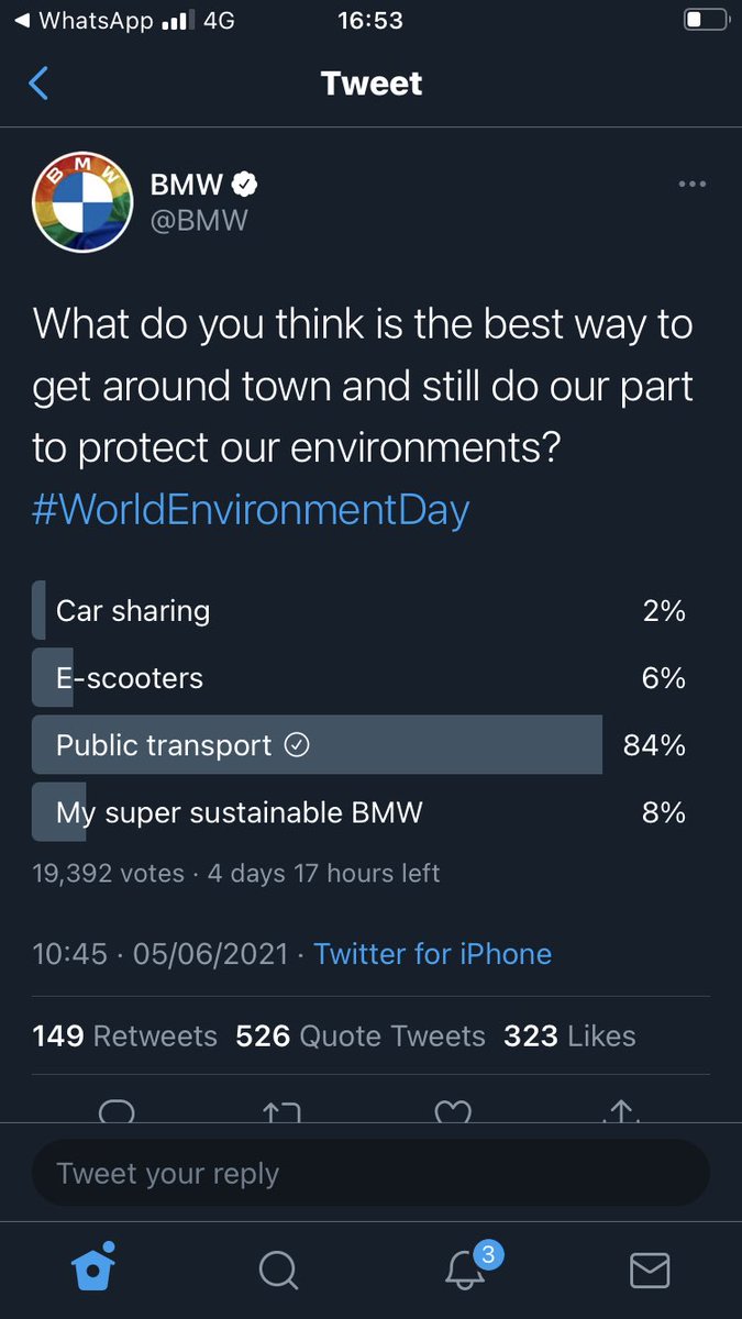 #worldenvironmentday #bmw #transport #tech