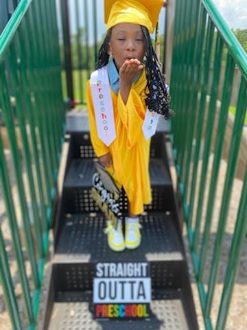 JuneWil32177273's tweet photo. Today my daughter had her PreK awards day ceremony! Special shout to our Principal, Mrs. McKinney and The Pre-K team at Highland Heights! Mrs.Otumfuor is an amazing teacher and we love you from the bottom of our hearts! #Kinderbound #Futuregymnast https://t.co/kdFiL8lj0K