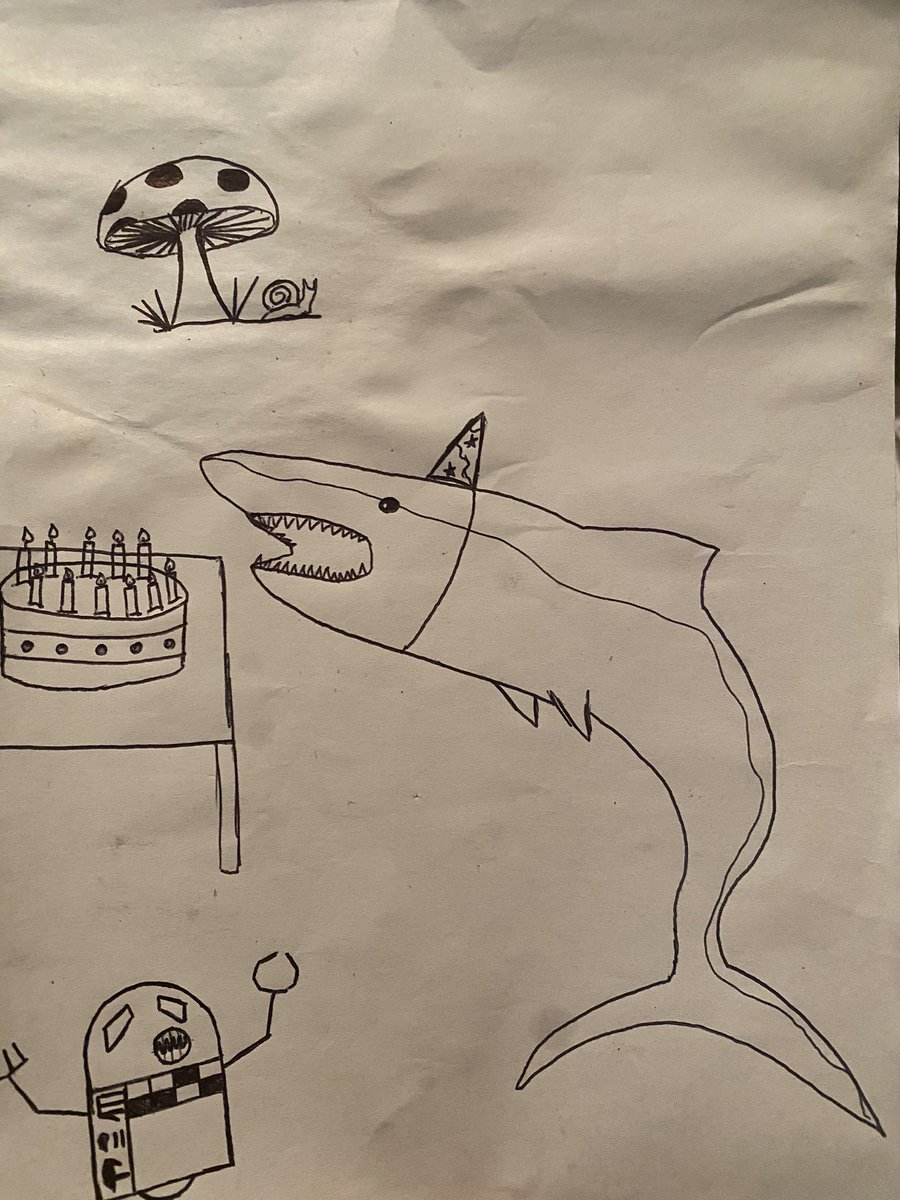 SharkBurton's tweet photo. I’ll be doing commissions for a kiss on the mouth. https://t.co/AWd2C9GpbF
