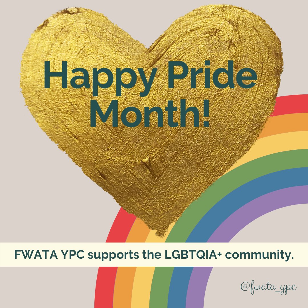 FwataYPC's tweet photo. If you didn't know, June is Pride Month!!! We support and love all of the people in the LGBTQIA+ community everyday. https://t.co/zK8kAhQY59