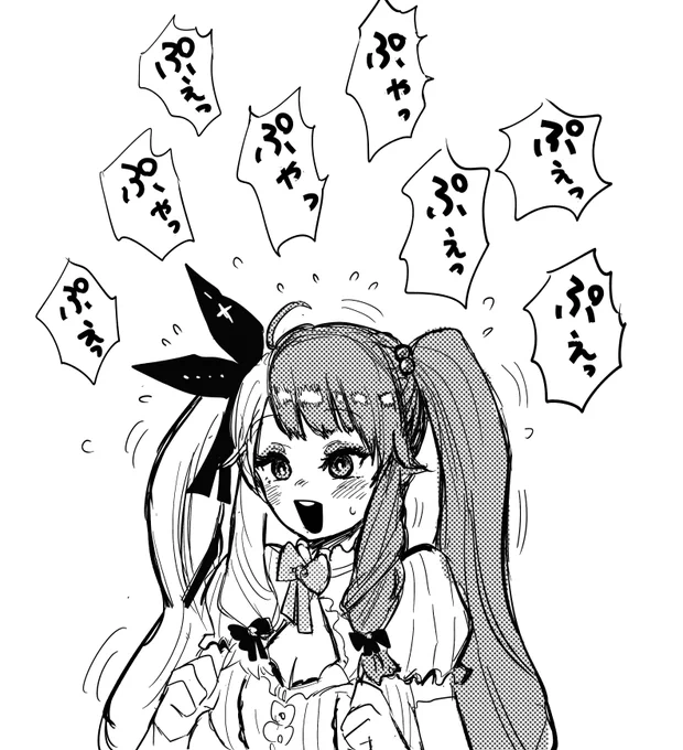 現れたピカチュウに興奮して激しく鳴き声モノマネをするポケスナの夜見さん #れなの鳥っくあーと 