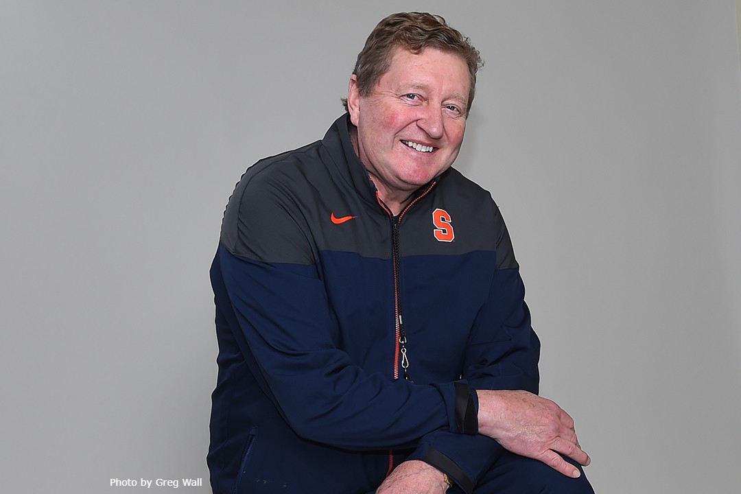 CallDT's tweet photo. It's Official: John Desko has announced his retirement here on Mon, Jun 7, 2021, as the Head Coach of Men's Lacrosse at Syracuse University, after spending 46yrs there as a player, assistant, & head coach. https://t.co/vTiaaHVdRP