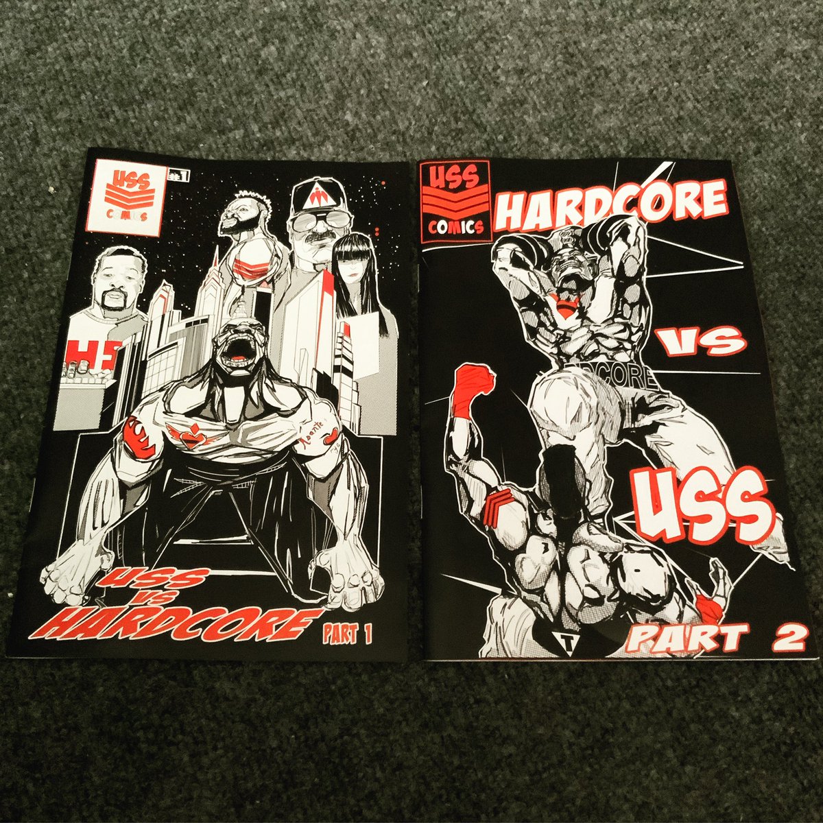 Parts 1-2 are here 💥💥💥💥 link for purchase will be available Wednesday...... #usscomics