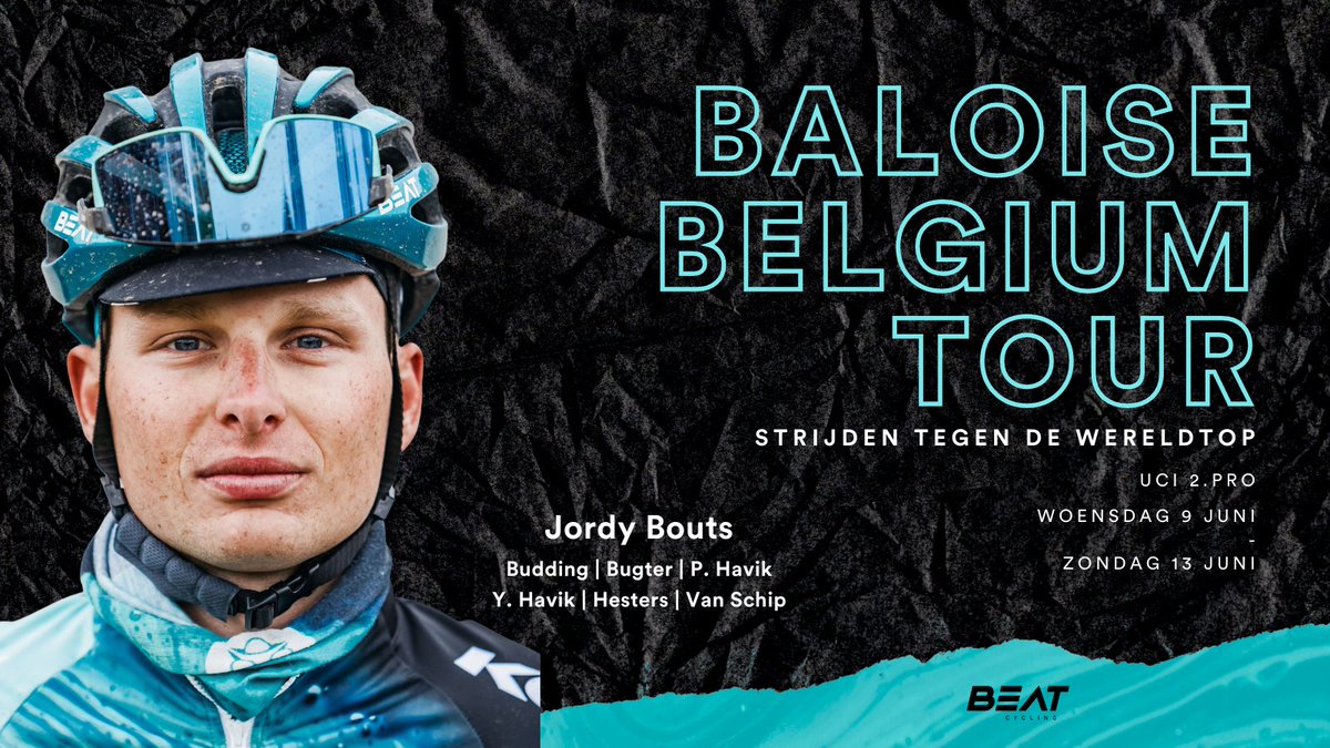 💪 Het zal hoe dan ook één van de hoogtepunten worden in de geschiedenis van BEAT: starten in Baloise Belgium Tour. Deze bazen zijn er klaar voor om daar te gaan vlammen! 🔥