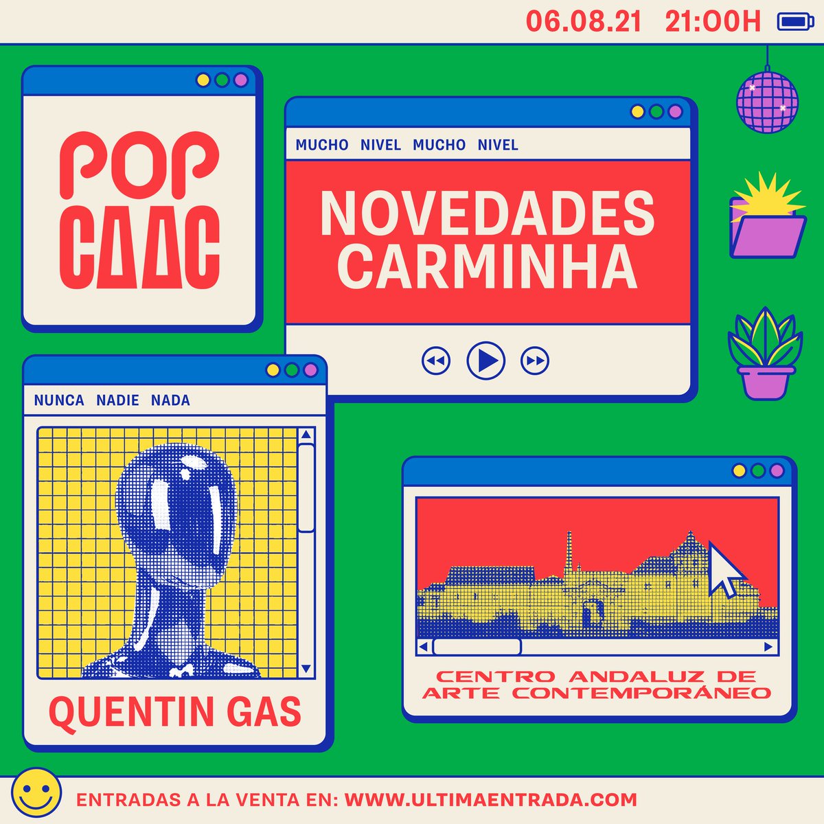 Pilla ya tu entrada para <a href="/novcarminha/">Novedades Carminha</a> + Quentin Gas en Sevilla <a href="/pop_caac/">Pop Caac</a> <a href="/popcaac/">POP CAAC</a> <a href="/SalaXSVQ/">Sala X</a>