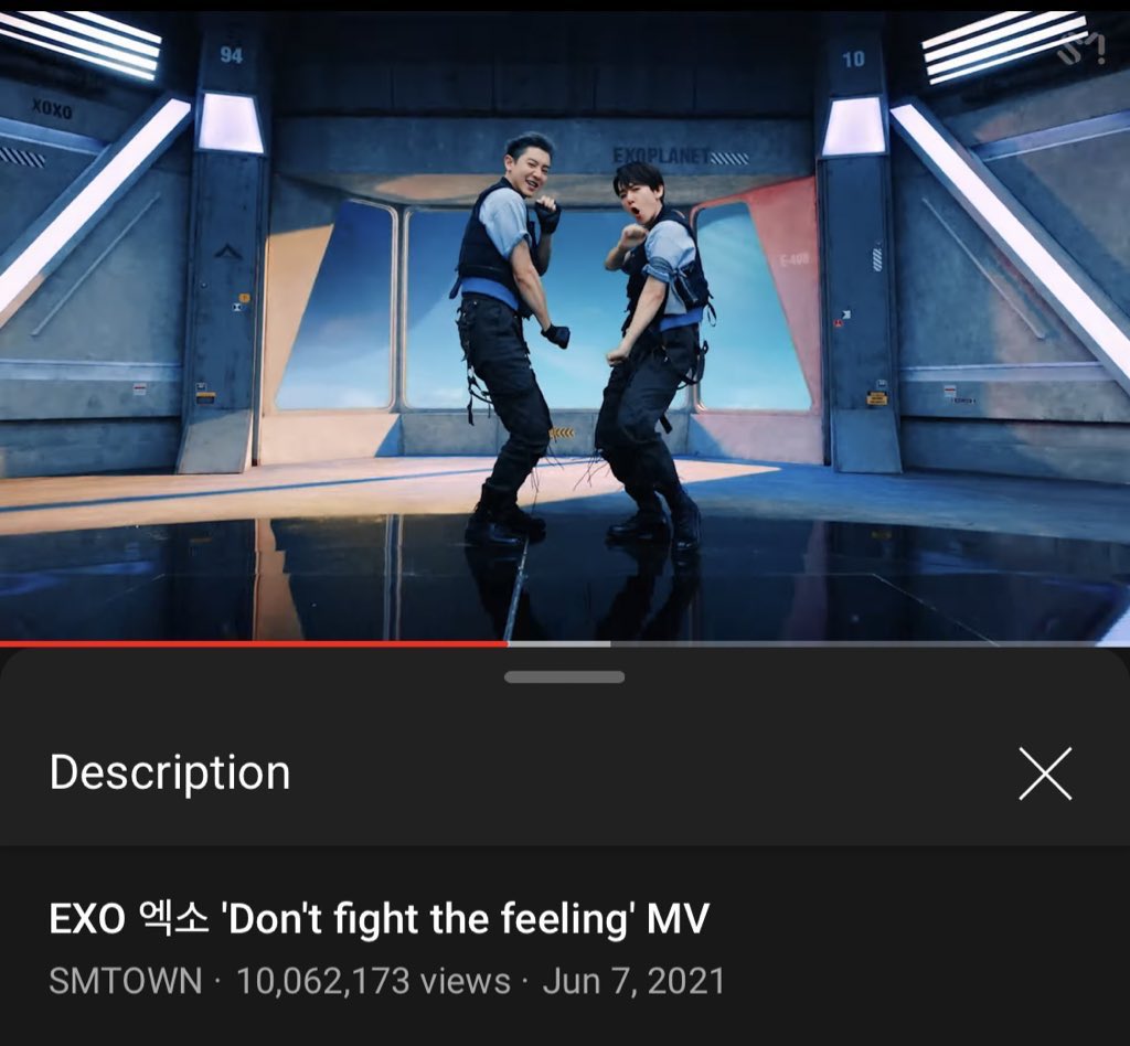 EXO's #DONT_FIGHT_THE_FEELING MV hits 10M views on Youtube in just 7 hours! youtu.be/2IkoKhr6Tss #EXO_DFTFOutNow #ToEXOPlanetAndBeyond @weareoneEXO