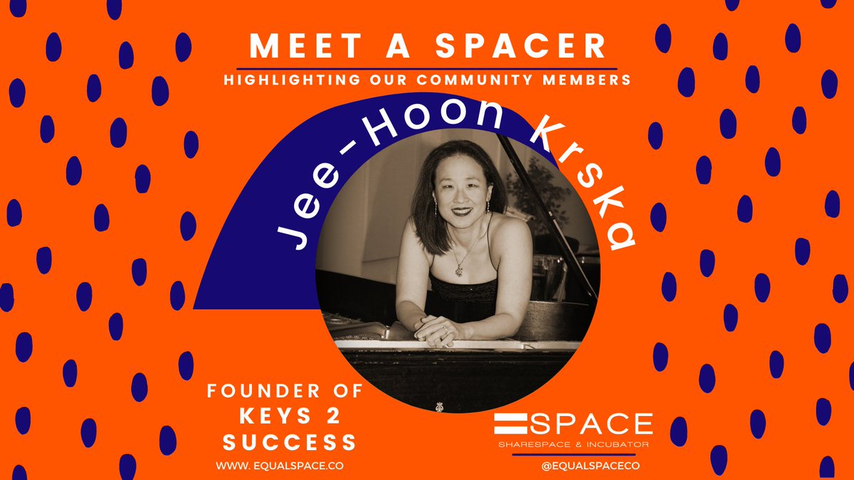 EqualSpaceCo's tweet photo. MEET A =SPACER! Jee-Hoon Krska is the founder of Keys 2 Success (@K2SNewark), a program that seeks to improve the lives of underserved children in #NewarkNJ through music education. #EqualSpace https://t.co/e6qmiEy9n5