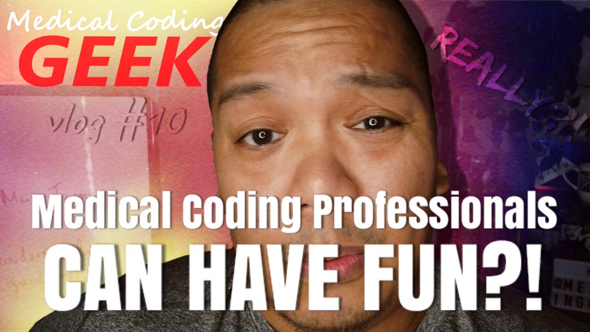 medcodinggeek's tweet image. Can you have fun as a medical coding professional? youtu.be/eOXPc6MnfS0