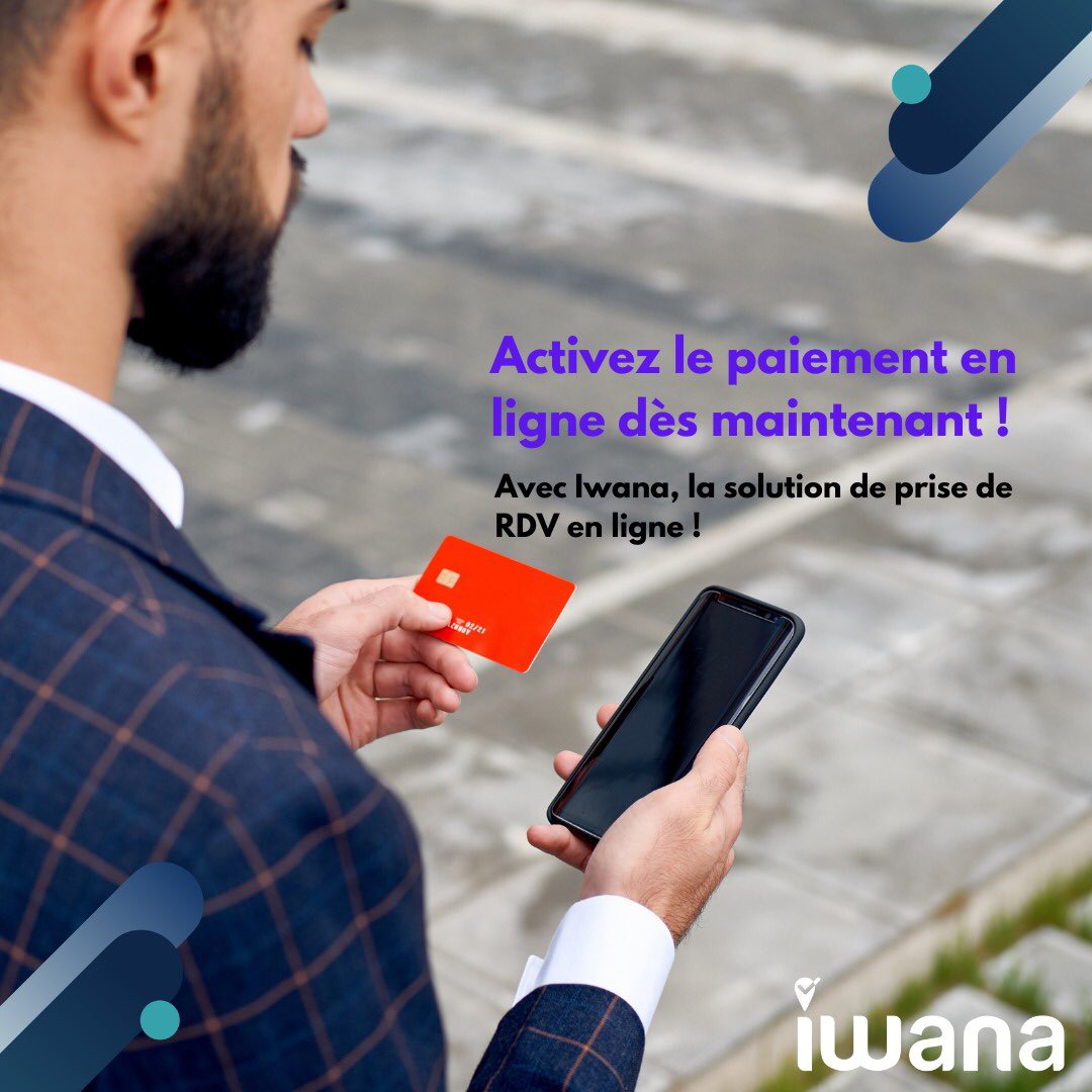 👍 Avec Iwana, offrez à vos clients la meilleure expérience d'achat en ligne. 💸 Grâce à notre fonctionnalité de paiement en ligne. Développez votre entreprise en offrant à vos clients la facilité dont ils ont besoin et augmentez📈votre taux de conversion. iwana.fr