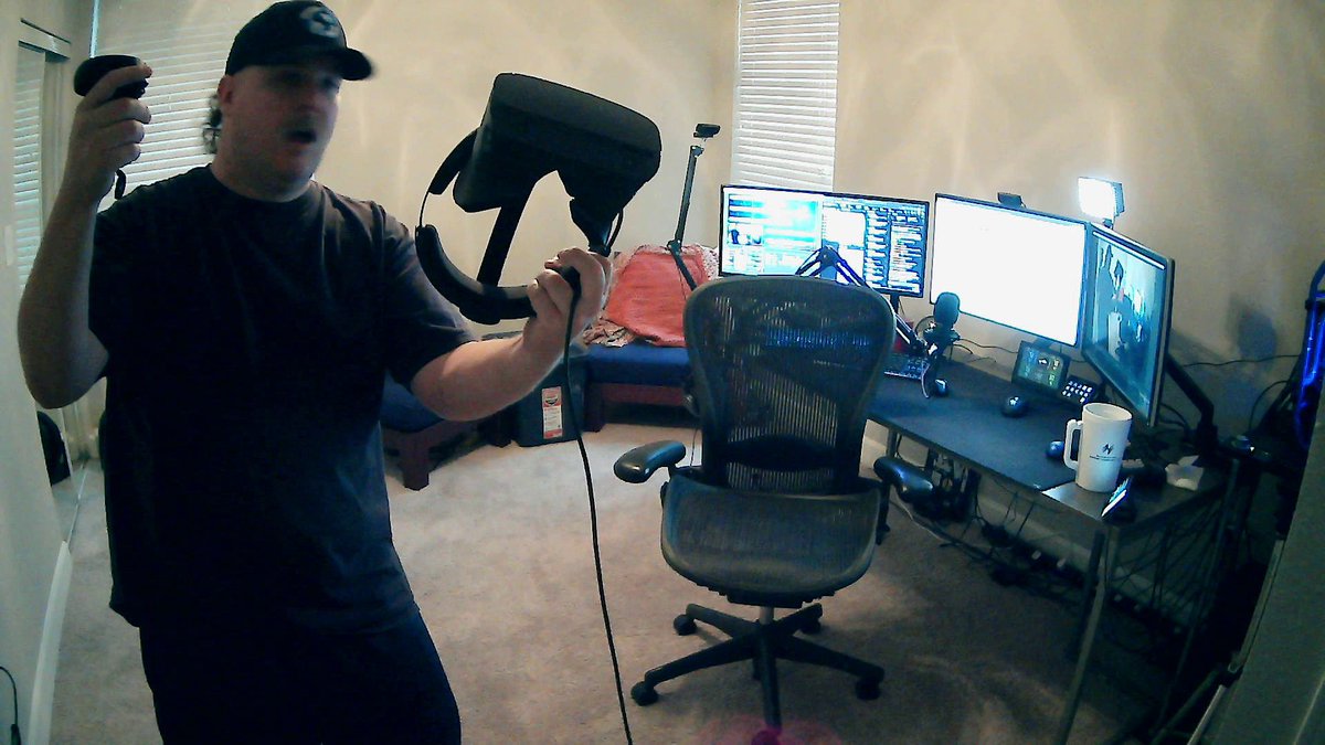 P0S3R9's tweet photo. Today we are doing #VR #VirtualReality with our NEW #Oculus #OculusRift headset, Jumping into #HalflifeAlyx which is the reason I wanted VR in the 1st place, I'm STOKED!!!

@HalflifeAlyx #poser9 #gamer #twitchstreamer

I am 🔴#live on #twitch at https://t.co/D9s9qCrF2a https://t.co/2V712elptz