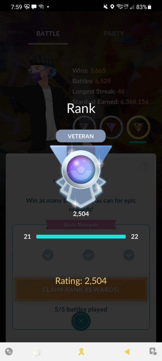 Finally hit veteran. I think half the loses can be avoided by upgrade my R2428 Bastidon to the R10 one.