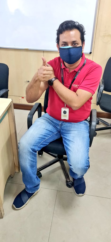 SJanaQA's tweet image. Keep Calm and Believe in @tech_mahindra to be there for you!! #vaccinated today, thanks to the #TechMahindraVaccineDrive today. Thanks to all who were instrumental in making this happen... @Harsh_Soin @jagdishmitra @TechMJosh @joychatterjee32 @ShellyDas15 🙏🙏 #ResolvetoRise