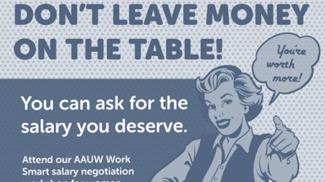 Register for our <a href="/AAUW/">AAUW</a> Work Smart Salary Negotiation Workshop! Gain negotiation skills &amp; help close the gender pay gap. Tues 6/15 6-8PM. FREE dinner and workbook provided. Designed for early career professional.

Register: tinyurl.com/WorkSmart-June… <a href="/MSUMHR/">MSUMHR</a> <a href="/MSUMCDC/">MSUM CDC</a>