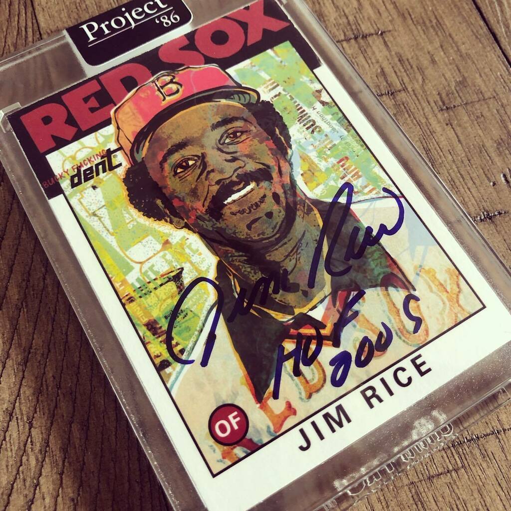 emkittel's tweet photo. Awesome mail day today! Thank you @cardart_syndicate @project86_art for the opportunity! And thank you Mr. Jim Rice for the great sig!
.
.
.
.
.
#tripleplaydesign #graphicdesign #jimrice #jimed #rice #baseball #posterdesign #poster #posterdesigner #graph… https://t.co/asIJlxGx2V https://t.co/F2JRJwN4DY
