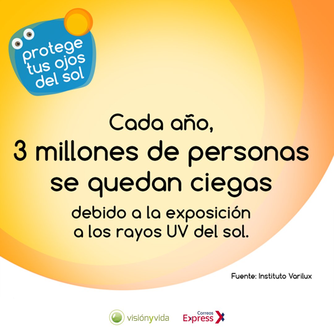 OpticasMarco's tweet photo. Protege tus ojos del sol.
#opticasmarco #petrer #RayosUV #PrevenirEsSalud https://t.co/HaY2Ibrcu1