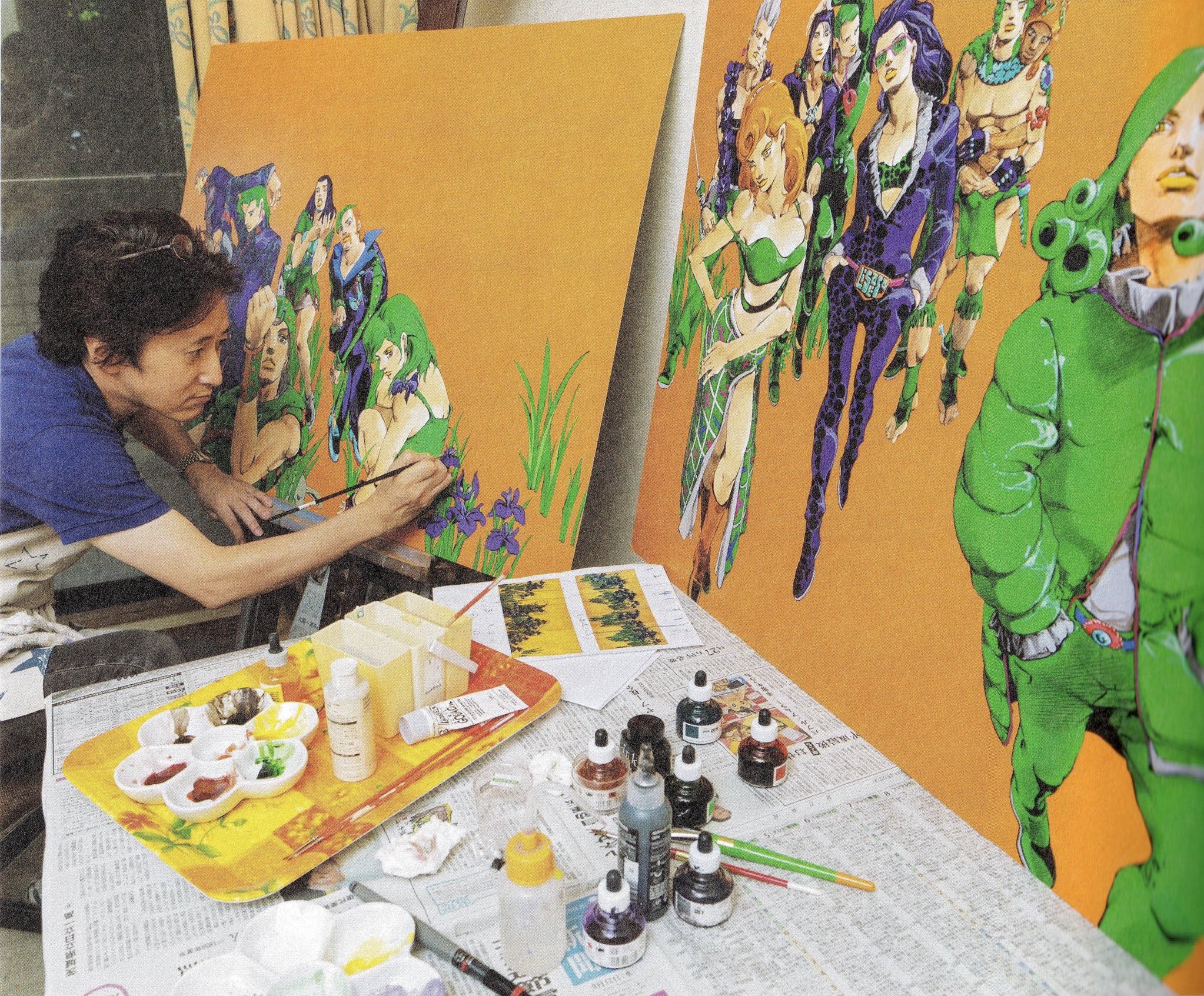 Happy birthday to the man himself Hirohiko Araki 